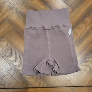 Free People Happiness Runs Short Driftwood Brown XS/S